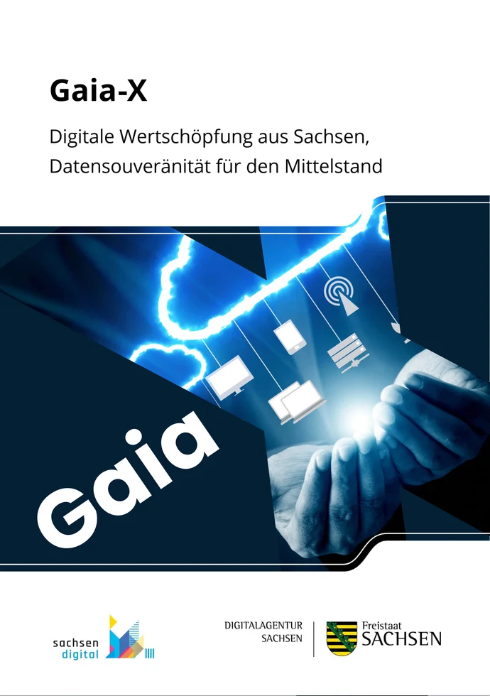 Broschüre Gaia-X Titelbild