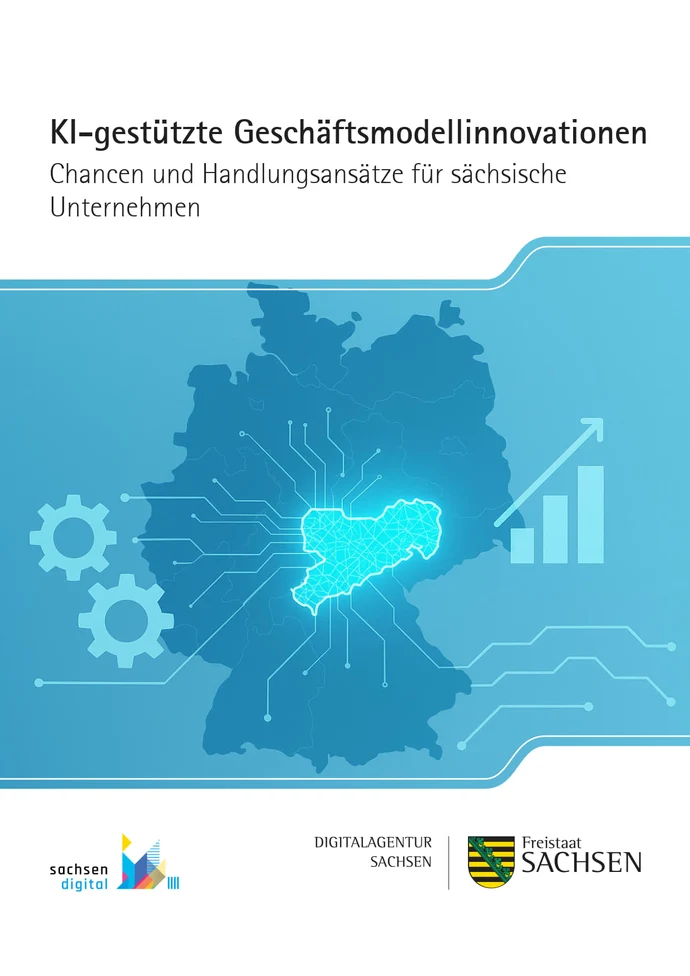 Titelbild der Studie KI-gestützte Geschäftsmodellinnovationen