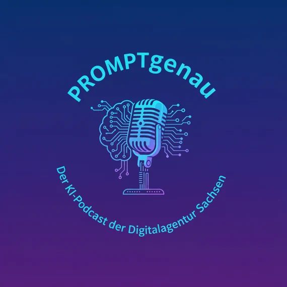 Titelbild zum KI-Podcast PROMPTgenau